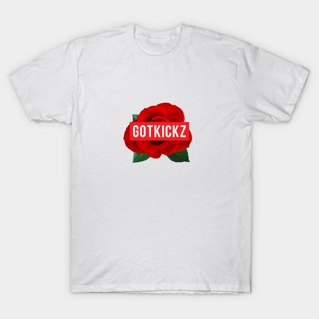 Gotkickz Design Gotkickz LogoroseSneakerhead Design ShirtTeepublic T LogoroseSneakerhead bgIvYyf76m